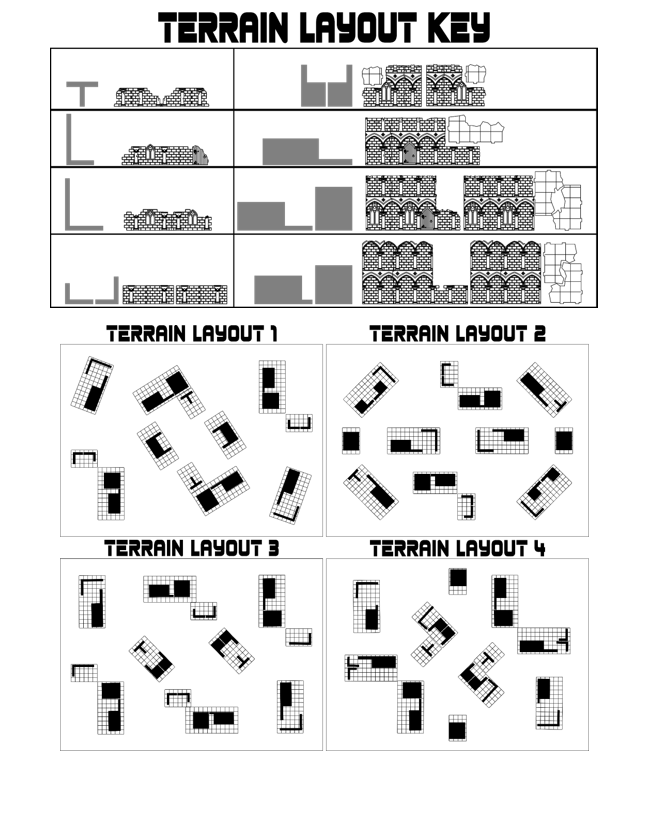 Modular Terrain Set Leviathan GW Open Style — Rexer's Lasers